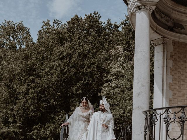 Darsh and Amish's Wedding in Hertford, Hertfordshire 338