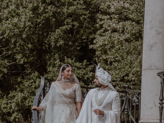 Darsh and Amish's Wedding in Hertford, Hertfordshire 339