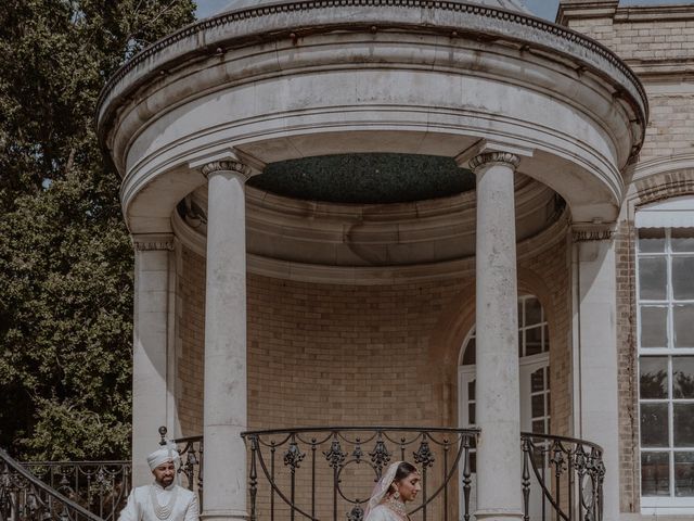 Darsh and Amish's Wedding in Hertford, Hertfordshire 341