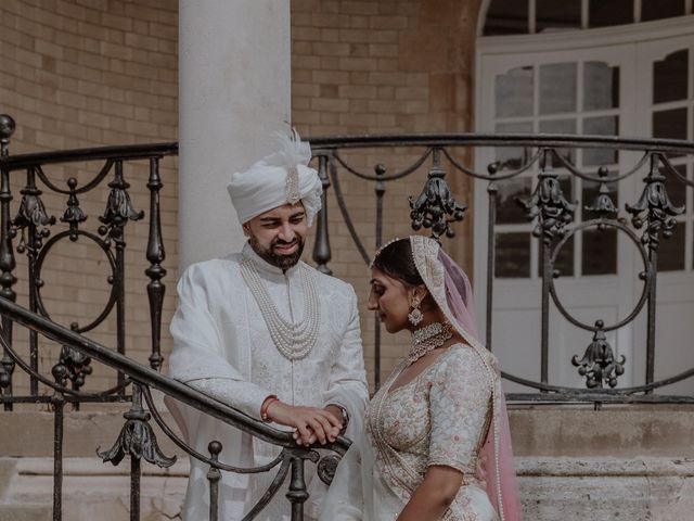 Darsh and Amish's Wedding in Hertford, Hertfordshire 346