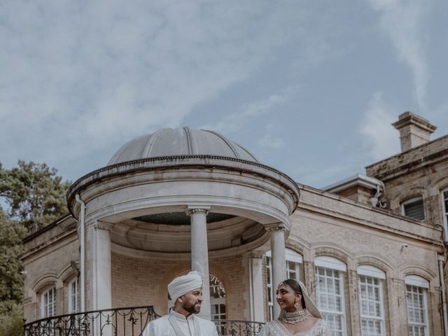 Darsh and Amish's Wedding in Hertford, Hertfordshire 348