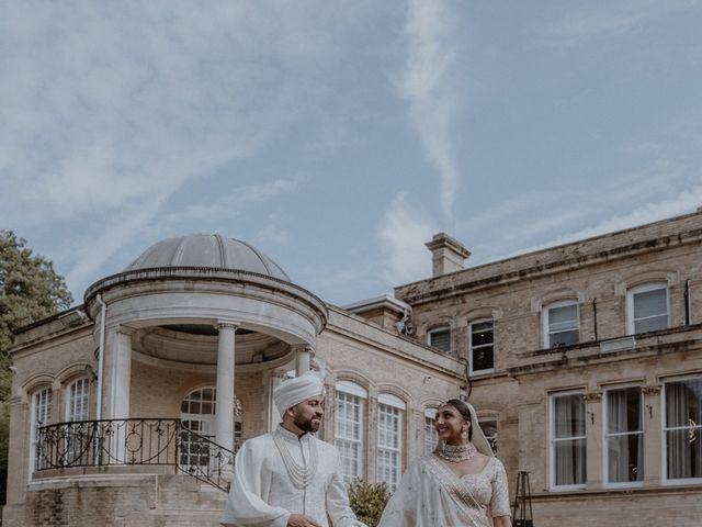 Darsh and Amish's Wedding in Hertford, Hertfordshire 350