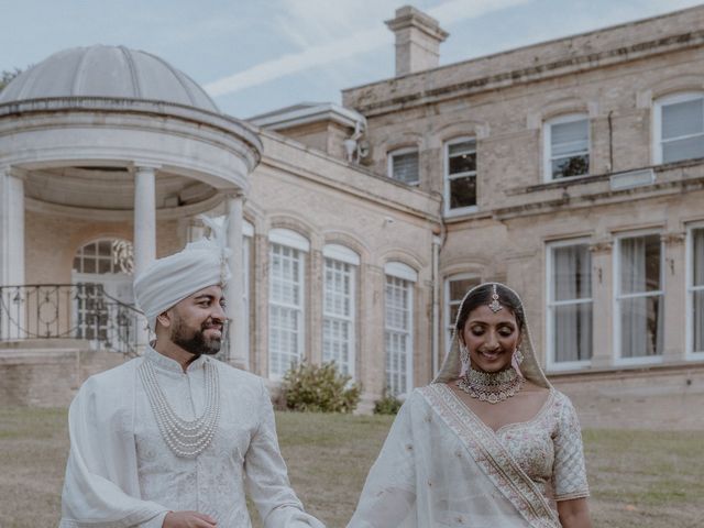 Darsh and Amish's Wedding in Hertford, Hertfordshire 356