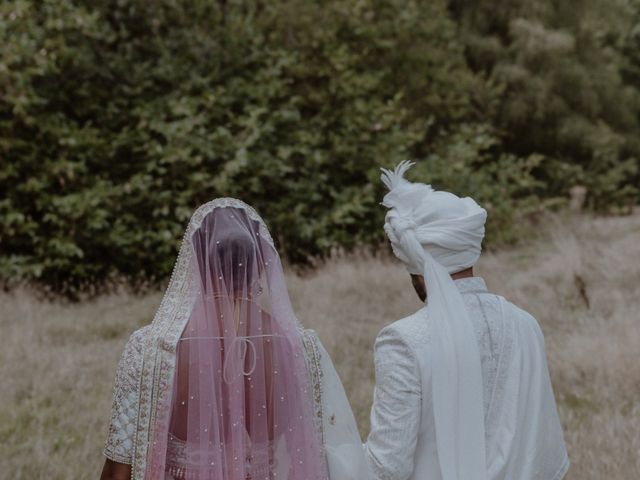 Darsh and Amish's Wedding in Hertford, Hertfordshire 360