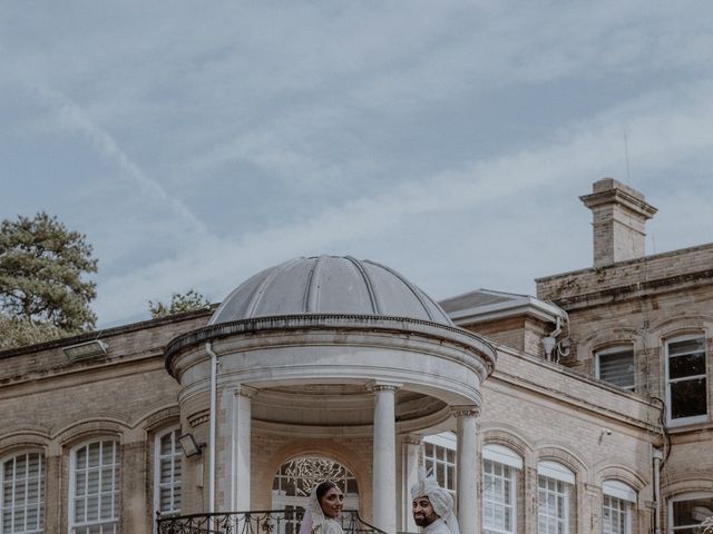 Darsh and Amish's Wedding in Hertford, Hertfordshire 371