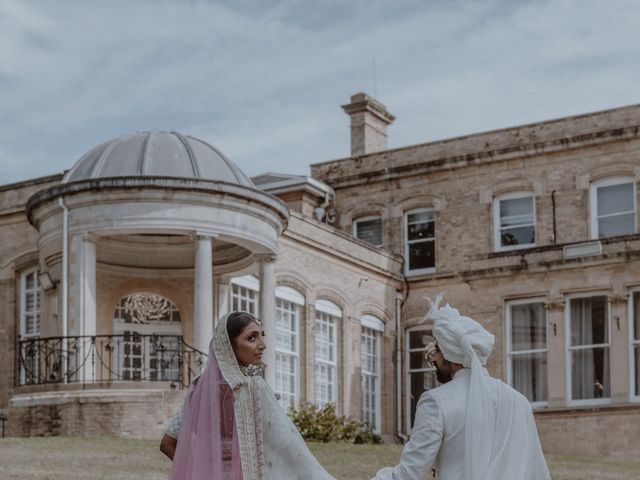 Darsh and Amish's Wedding in Hertford, Hertfordshire 373