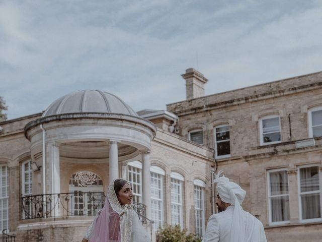 Darsh and Amish's Wedding in Hertford, Hertfordshire 374