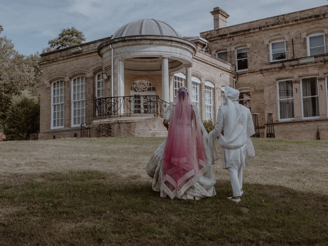 Darsh and Amish's Wedding in Hertford, Hertfordshire 375