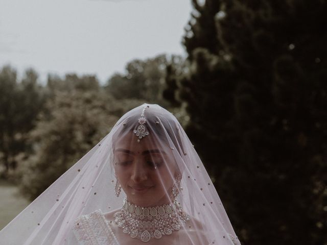 Darsh and Amish's Wedding in Hertford, Hertfordshire 380