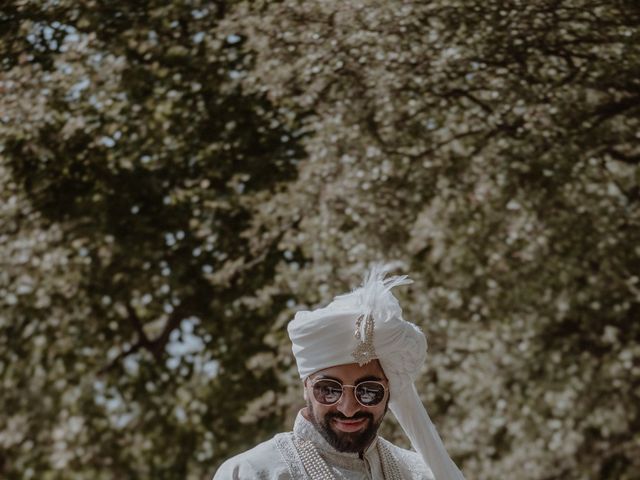 Darsh and Amish's Wedding in Hertford, Hertfordshire 404