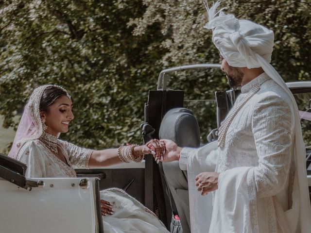 Darsh and Amish's Wedding in Hertford, Hertfordshire 412
