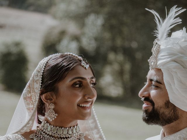 Darsh and Amish's Wedding in Hertford, Hertfordshire 418