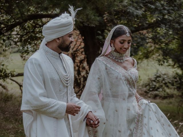 Darsh and Amish's Wedding in Hertford, Hertfordshire 436