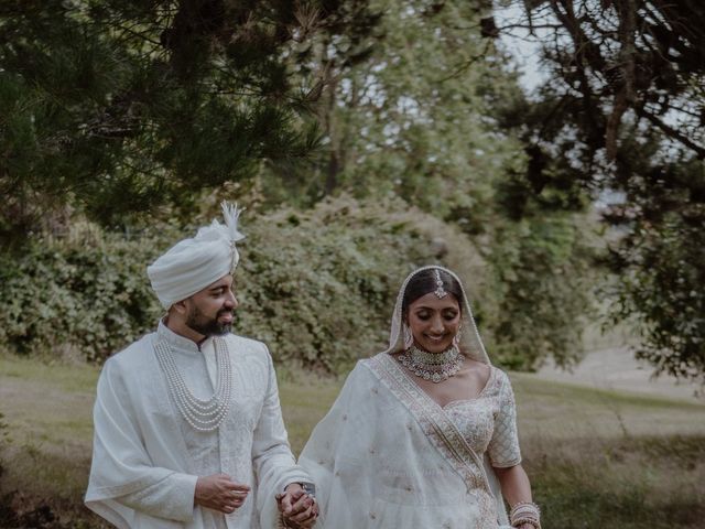 Darsh and Amish's Wedding in Hertford, Hertfordshire 437