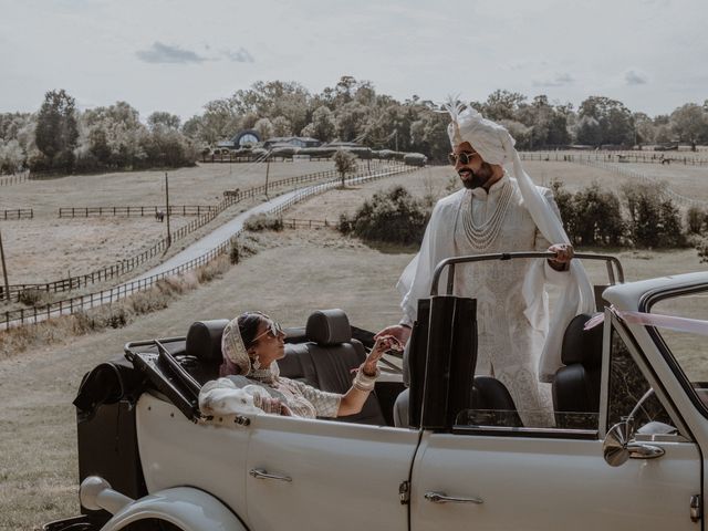 Darsh and Amish's Wedding in Hertford, Hertfordshire 455