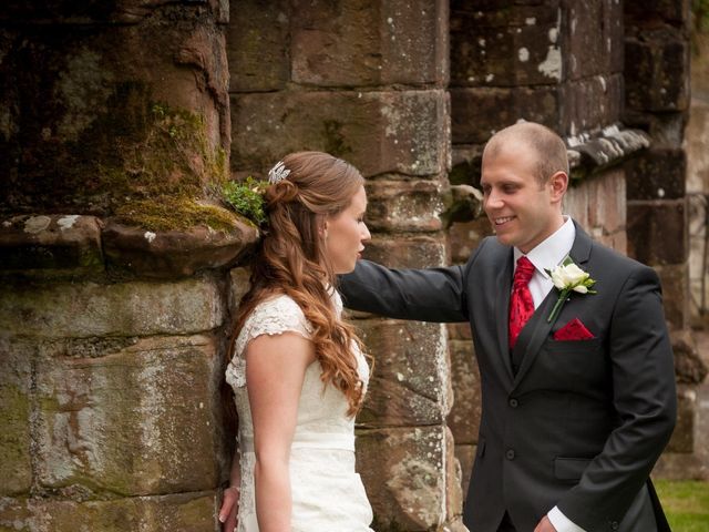 Thomas and Zoe&apos;s Wedding in Barrow In Furness, Cumbria 17