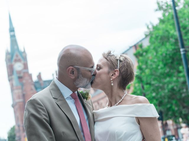 Ajit and Juliet's Wedding in London - North, North London 61