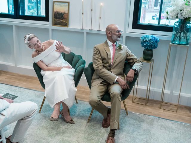 Ajit and Juliet's Wedding in London - North, North London 117