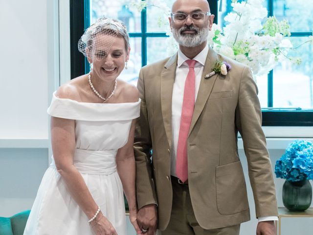 Ajit and Juliet's Wedding in London - North, North London 149