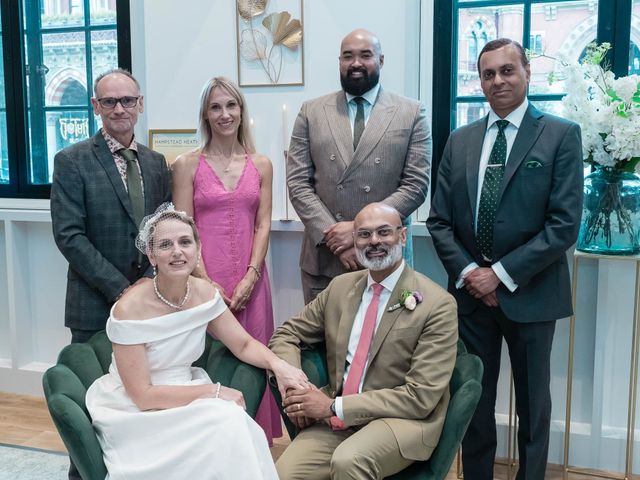 Ajit and Juliet's Wedding in London - North, North London 165