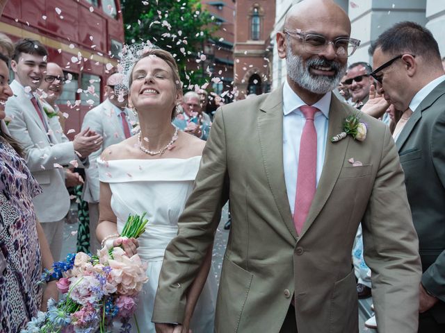 Ajit and Juliet's Wedding in London - North, North London 199