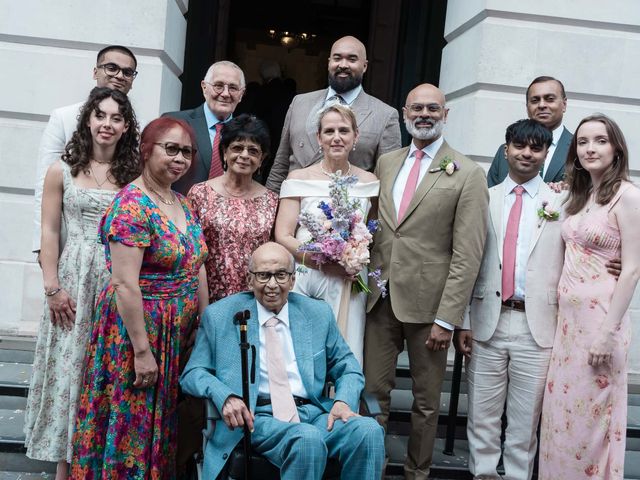 Ajit and Juliet's Wedding in London - North, North London 206