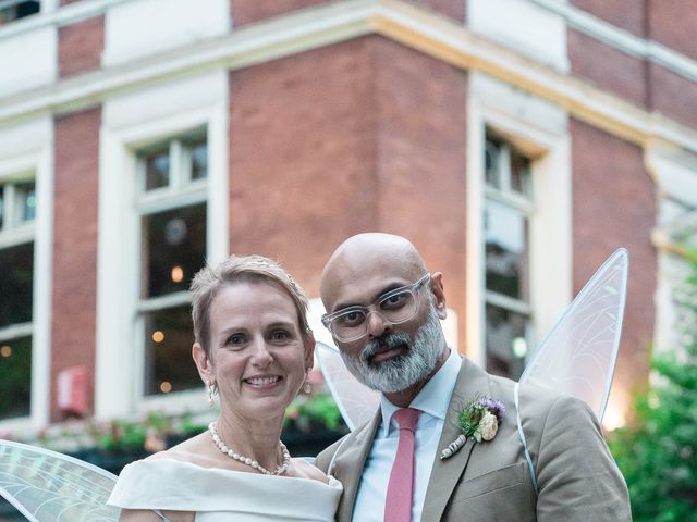 Ajit and Juliet's Wedding in London - North, North London 390