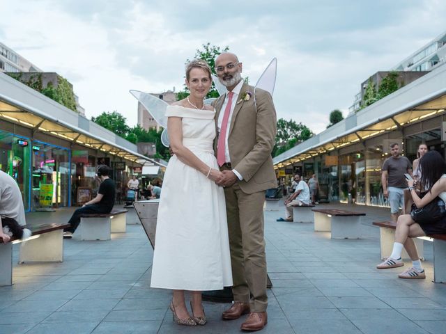 Ajit and Juliet's Wedding in London - North, North London 393