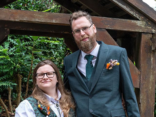 Martin and Abi's Wedding in Gower, Swansea 23