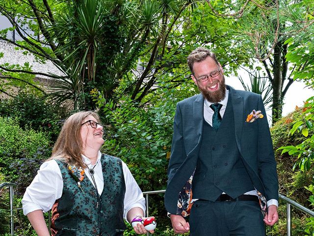 Martin and Abi's Wedding in Gower, Swansea 33