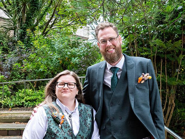 Martin and Abi's Wedding in Gower, Swansea 36