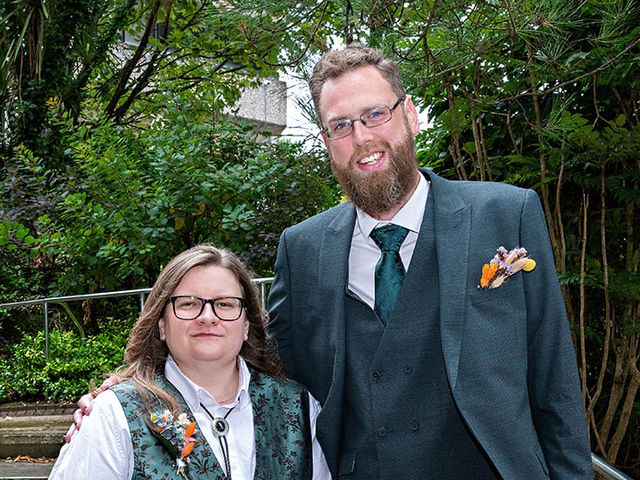 Martin and Abi's Wedding in Gower, Swansea 38