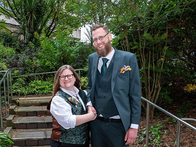 Martin and Abi's Wedding in Gower, Swansea 40