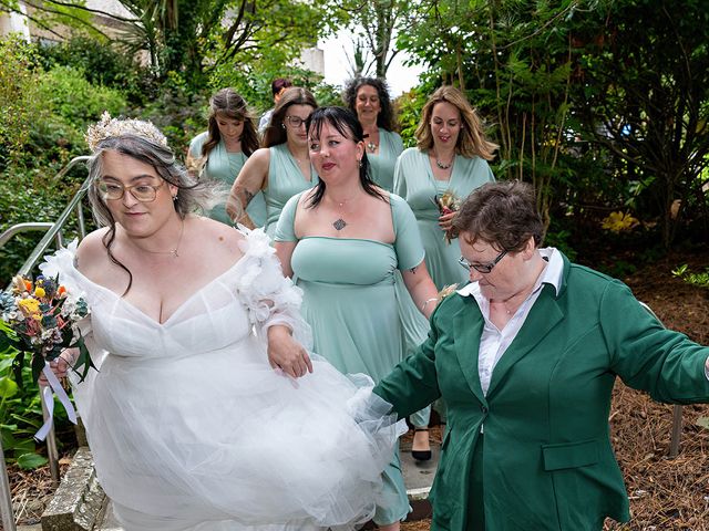 Martin and Abi's Wedding in Gower, Swansea 101