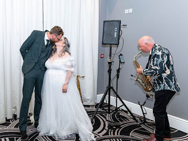 Martin and Abi's Wedding in Gower, Swansea 490