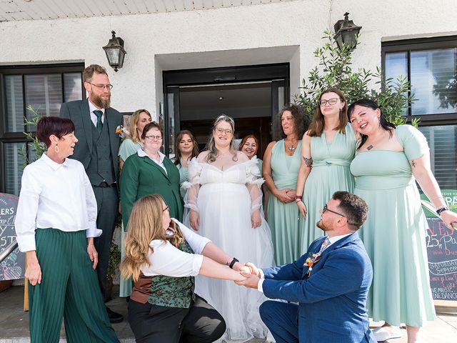 Martin and Abi's Wedding in Gower, Swansea 509