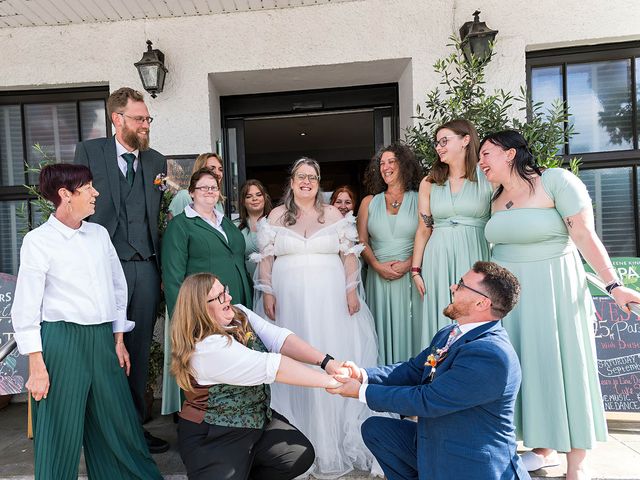Martin and Abi's Wedding in Gower, Swansea 510