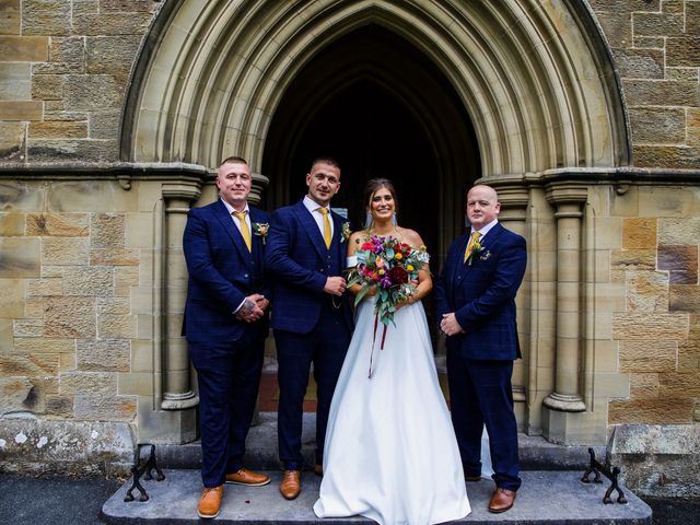 Bruce and Vicky&apos;s Wedding in Holywell, Flintshire 43