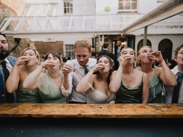 Chloe and Jack's Wedding in Bristol City, Bristol 23