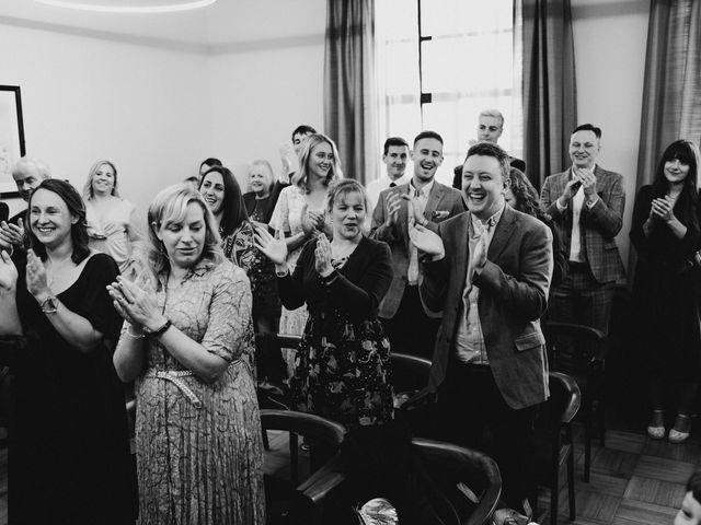 Benjamin and Nicola's Wedding in Marylebone, West Central London 6