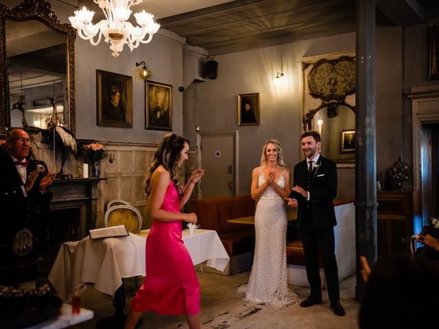 James and Hannah&apos;s Wedding in London - North, North London 347