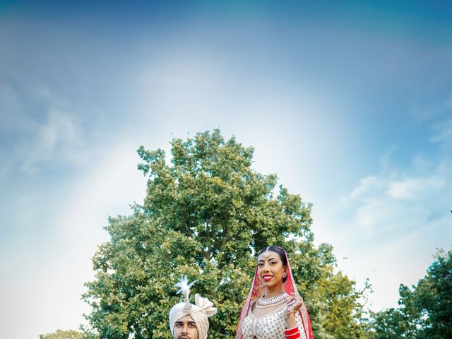 Shree and Rahul&apos;s Wedding in Surrey Hills, Surrey 14