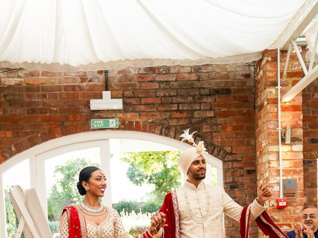 Shree and Rahul&apos;s Wedding in Surrey Hills, Surrey 26