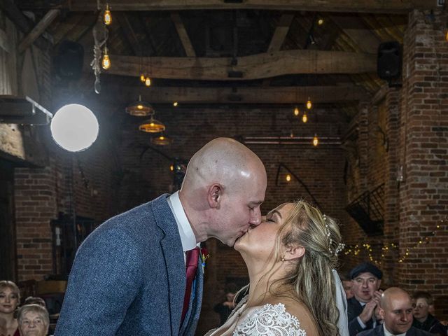 Vince and Heather&apos;s Wedding in Castle Donington, Leicestershire 17