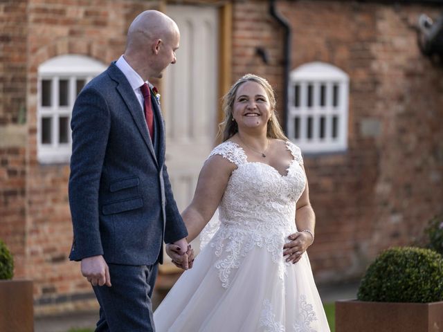 Vince and Heather&apos;s Wedding in Castle Donington, Leicestershire 38