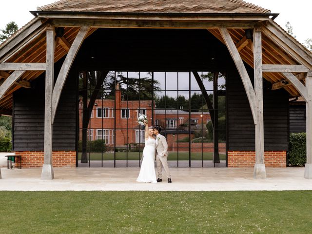 Vikash and Courtney's Wedding in Newbury, Berkshire 2