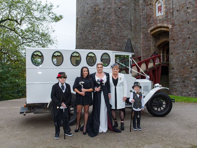 Jade and Gemma&apos;s Wedding in Tongwynlais, Cardiff 55