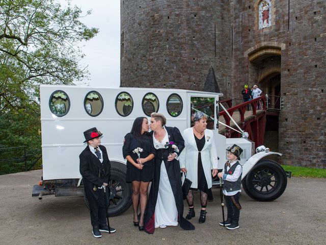 Jade and Gemma&apos;s Wedding in Tongwynlais, Cardiff 61