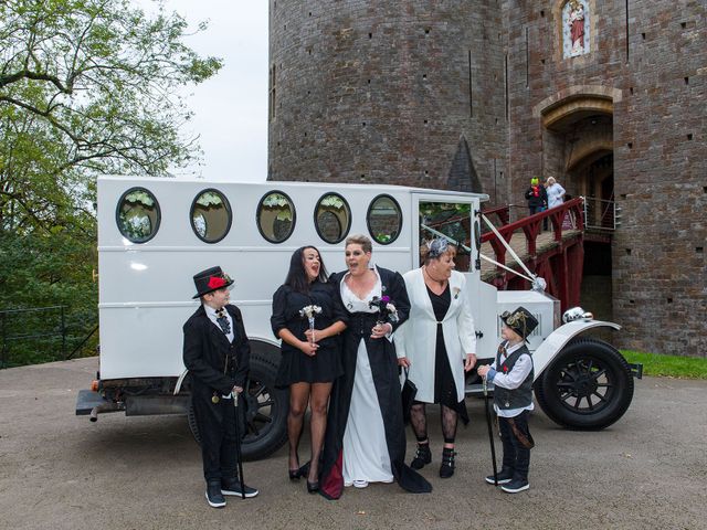 Jade and Gemma&apos;s Wedding in Tongwynlais, Cardiff 62