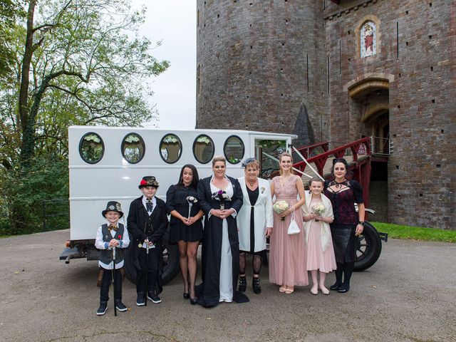Jade and Gemma&apos;s Wedding in Tongwynlais, Cardiff 63
